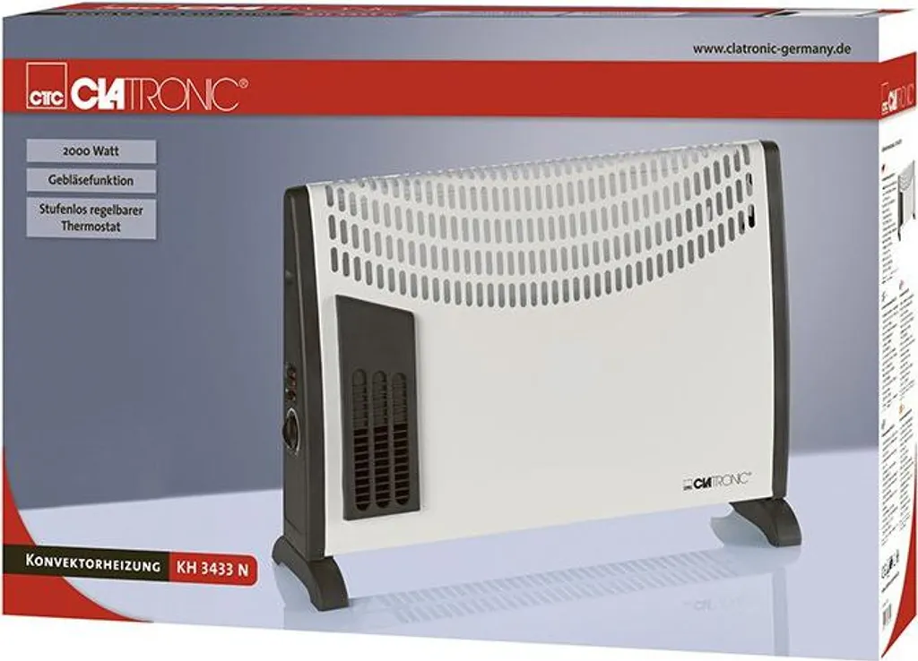 Chauffer une pièce froide rapidement : Convecteur 2000W Anti-Froid
