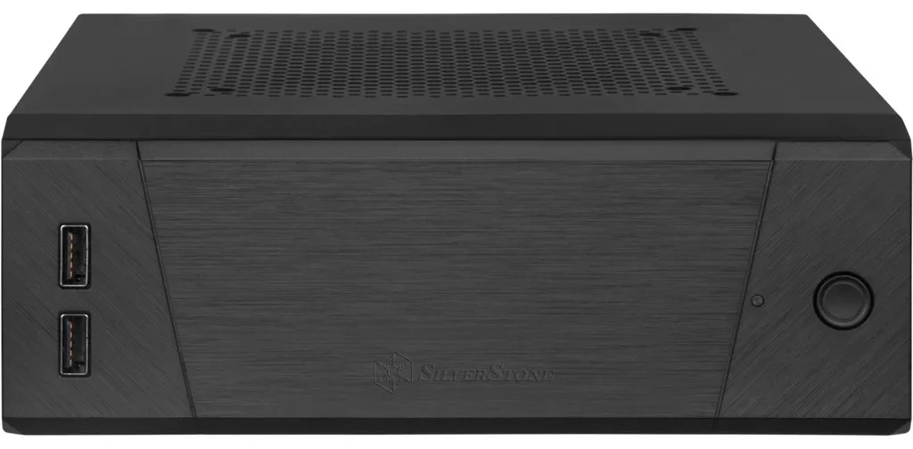 Boîtier PC Mini-ITX SilverStone SST-ML10B Châssis Modulaire Noir Fin - 4