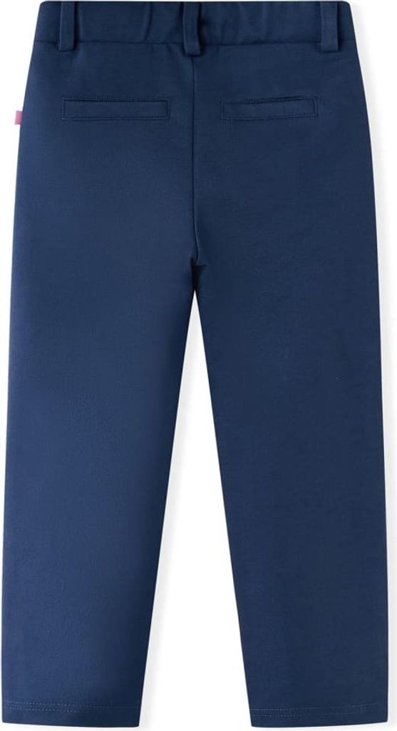 Pantaloni per Bambini con Finiture Nere Blu Marino 104 Immagine del prodotto 