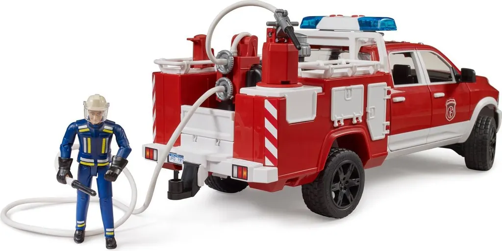 Bruder RAM 2500 Pompier avec module électronique et suspension active - 7
