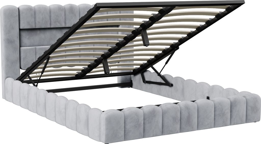 CDGlobal Polsterbett 180x200cm, Boxspringbett mit Produktbild 