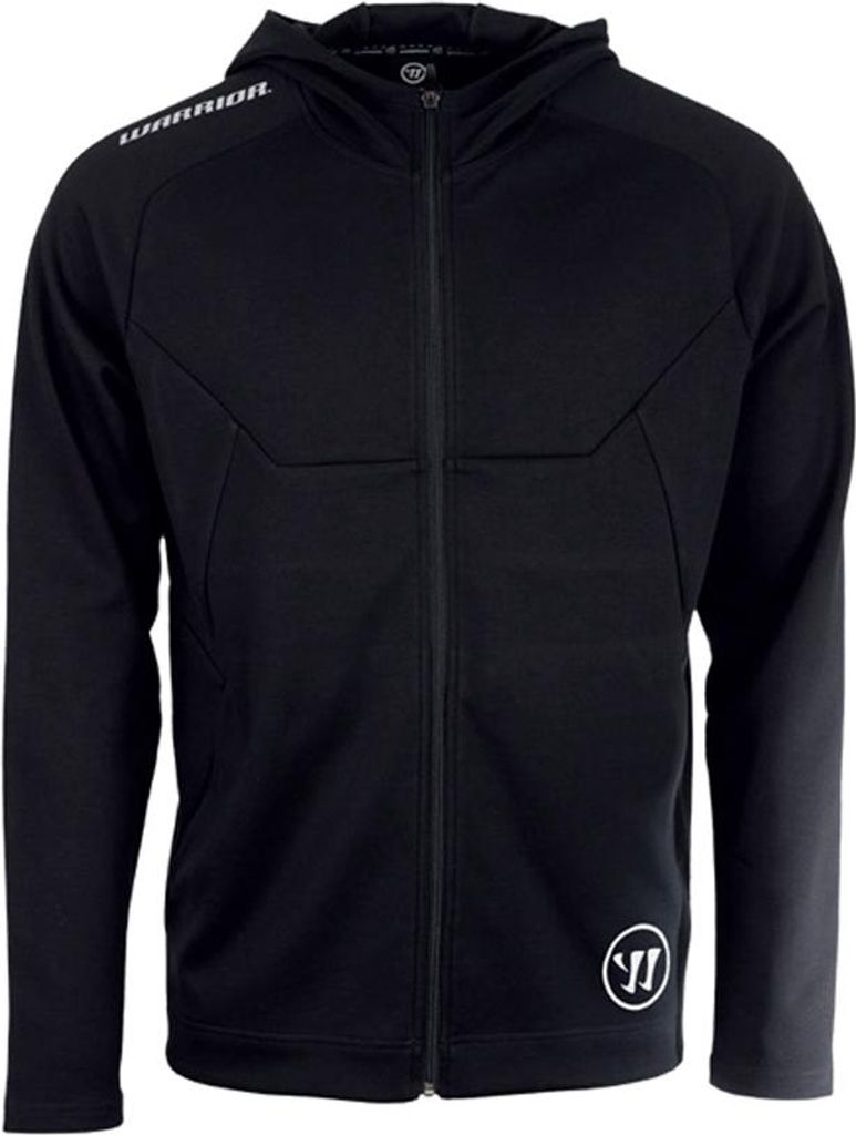 Warrior Senior Bekleidung Street Kapuzenpullover m. Reißverschluss, Farbe:BK BLACK, Größe:3XL