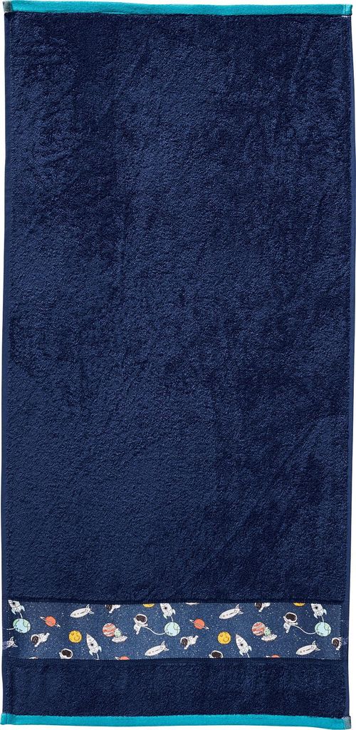 Erwin Müller Kinder-Handtuch Space" dunkelblau 50x100 cm"