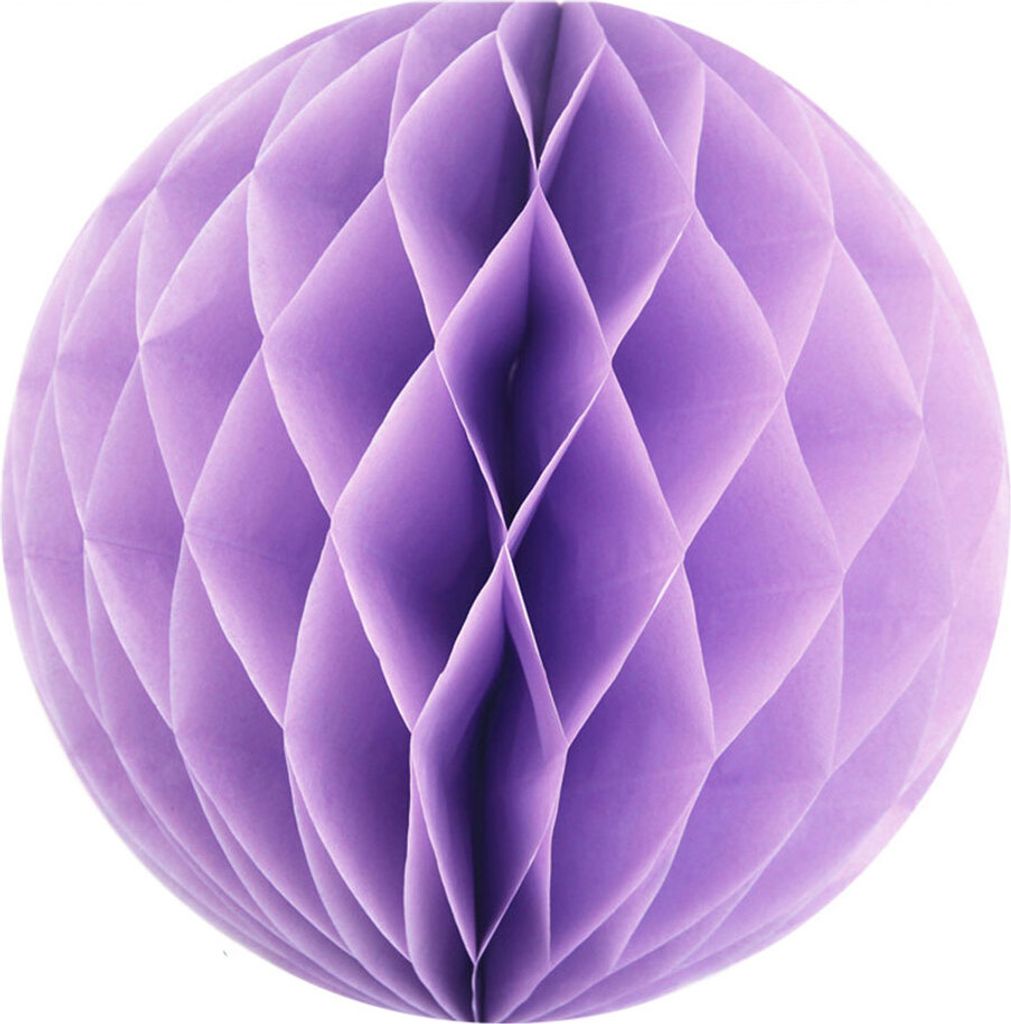1 Wabenball 30cm, Farbauswahl:flieder 462H