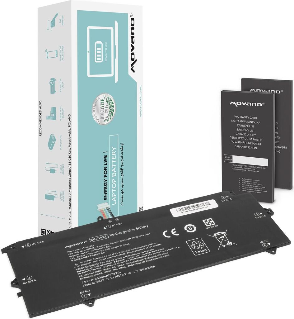 MG04XL Akku für HP Elite x2 1012 G1 Produktbild 