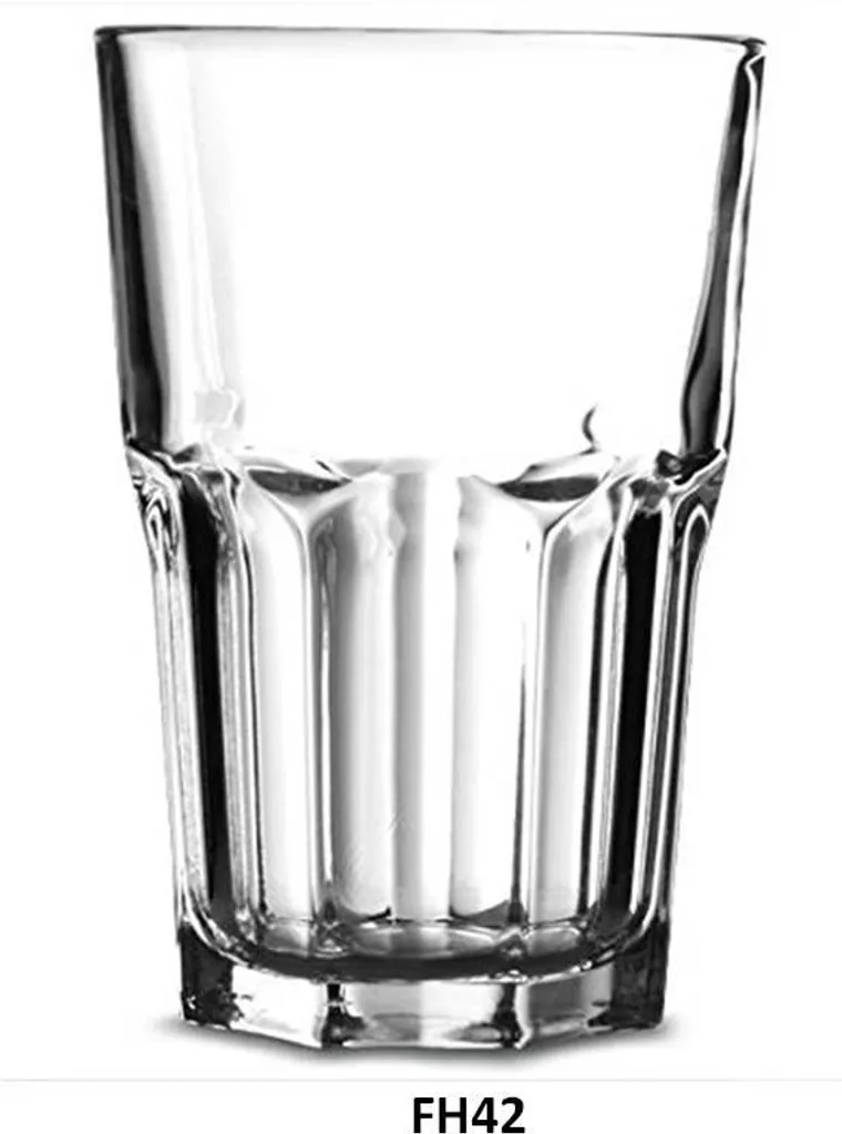 Offerta 6 Bicchieri Arcoroc Granity 420 ml - Vetro Temprato Anti-Urti