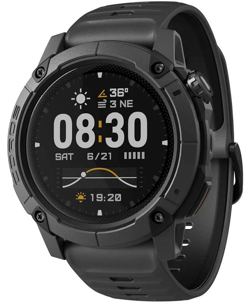 Finissez vos Ultras sans Panne de Batterie avec la Montre Coros WNOM-BLK