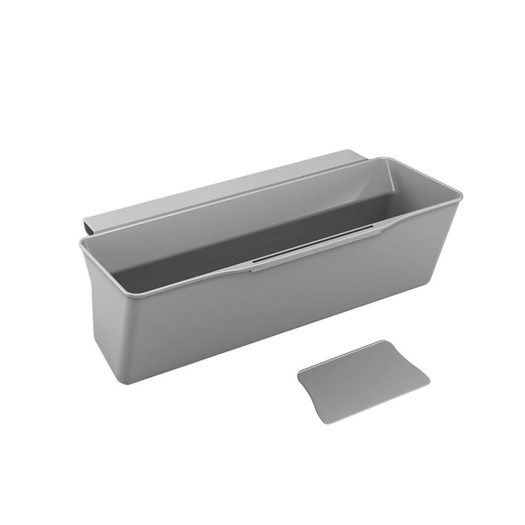 Metaltex Clean Tex Aanrechtafvalbak 35x16x13 cm Grijs Immagine del prodotto 