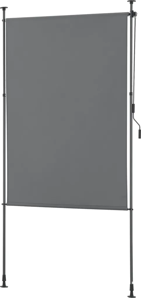 Store extérieur résistant aux intempéries 120 x 270 cm structure acier