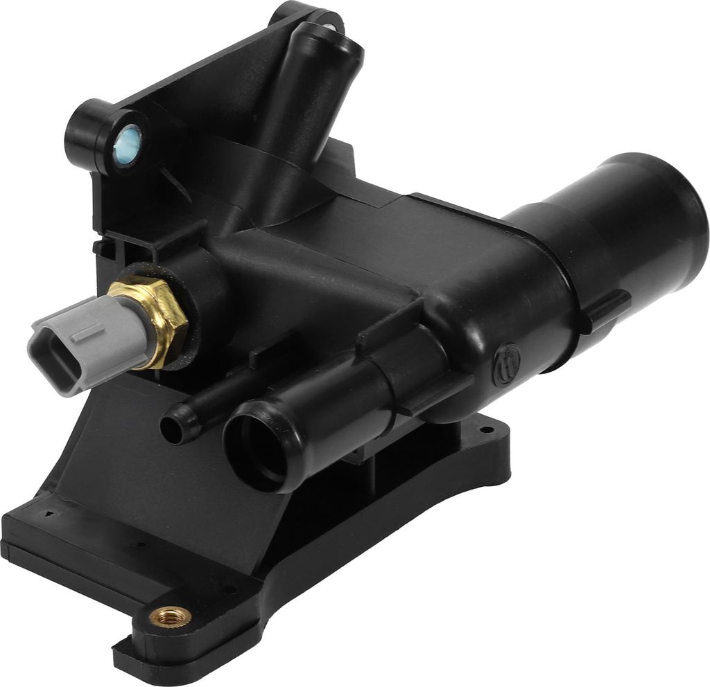 Auto-Thermostat Innenmotor Kühlmittel-Thermostatgehäuse Montage Nr. LF941517Z für Mazda 6 I 2.5L 2009-2013 Kunststoff Schwarz Langlebig