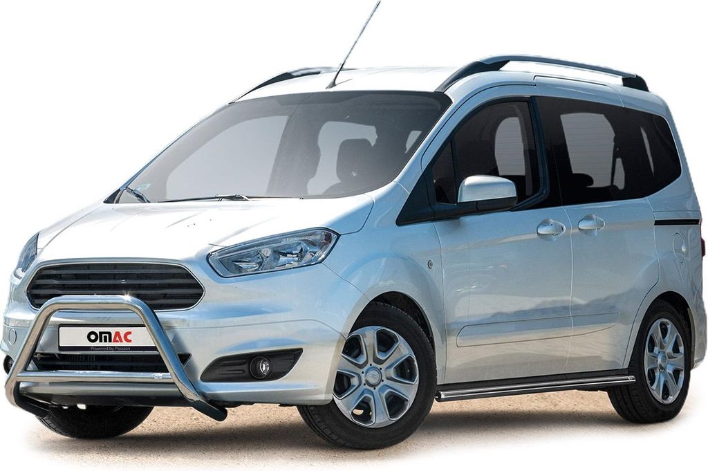 Frontbügel Frontschutzbügel für Ford Courier 2014-2018 Stahl Silber mit ABE