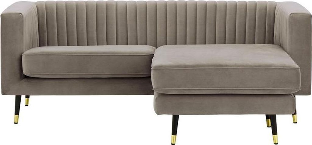 Universelles Ecksofa Slender aus medizinischem Schaumstoff-Velluto 17