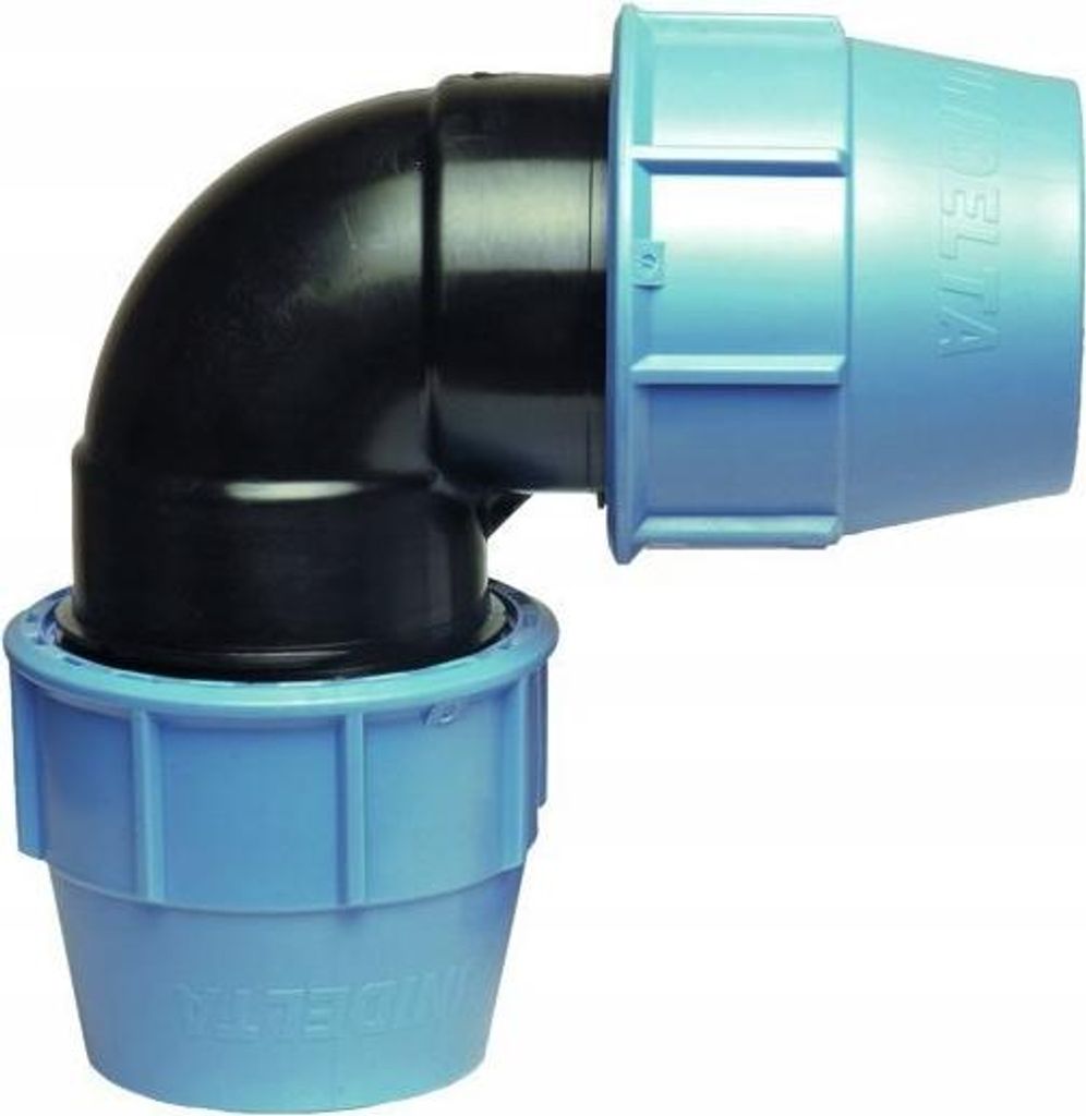 Unidelta | Coude PE 90° - 32 x 32 mm - Résistant à la Image du produit 