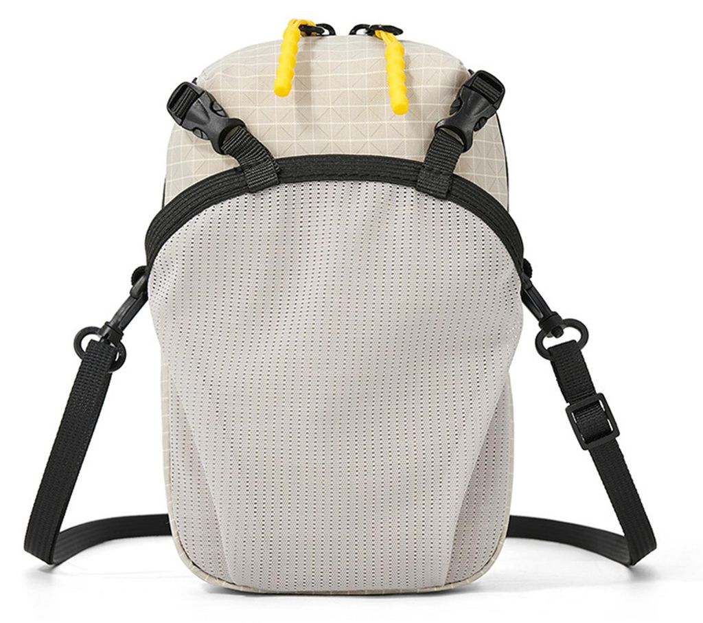 Outdoor-Umhängetasche, 1,2 l große Schultertasche, leichter, spritzwassergeschützter Rucksack mit verstellbarem Schultergurt für Pendler, Wande...