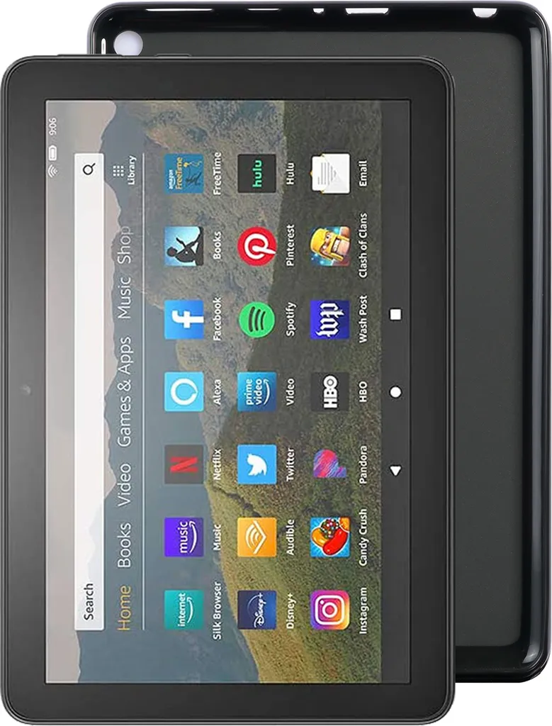 Custodia Protettiva 8 Pollici Fire HD 8 2020 Silicone Ultra Slim