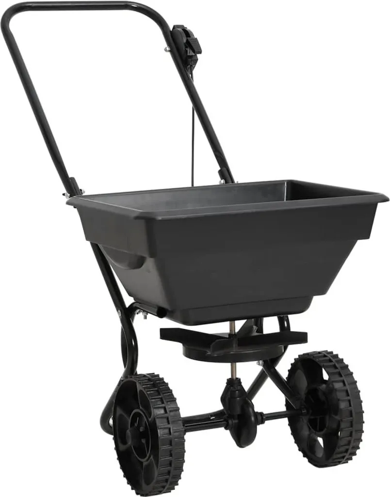 Semeur et épandeur de jardinage manuel 15 L en PVC et acier résistant