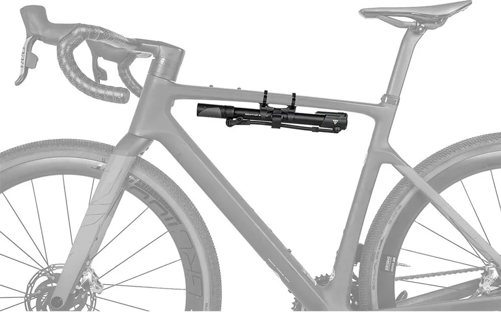 Topeak Mountain Morph Mini-pompe VTT 160 Psi Haute Pression Compacte - 4