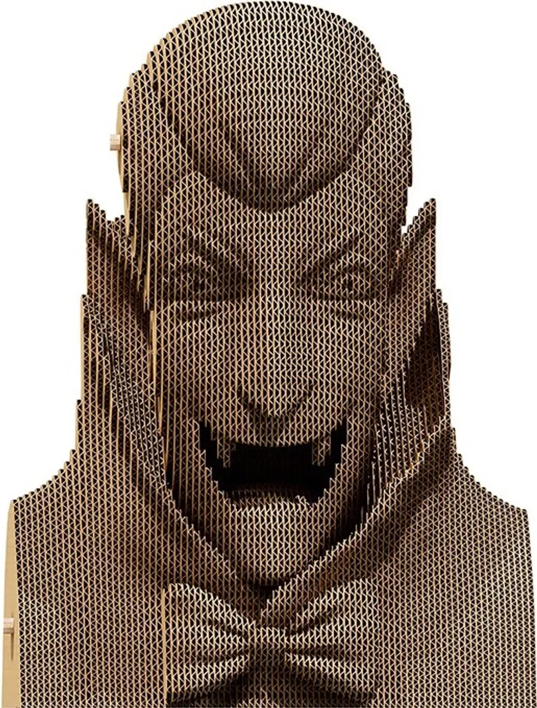 Activité sans écran : puzzle 3D Dracula en carton 93 pièces facile à monter