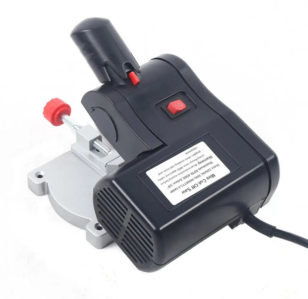 Scie circulaire compacte 6000 tr/min avec base inclinable et coupe précise - 3