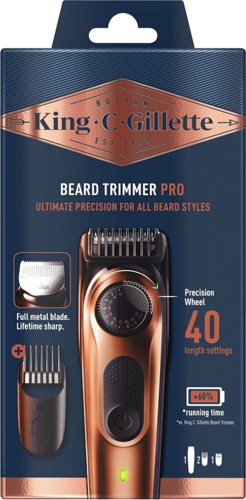 King C. Gillette King C. Gillette trymer do brody PRO dla Zdjęcie produktu 7