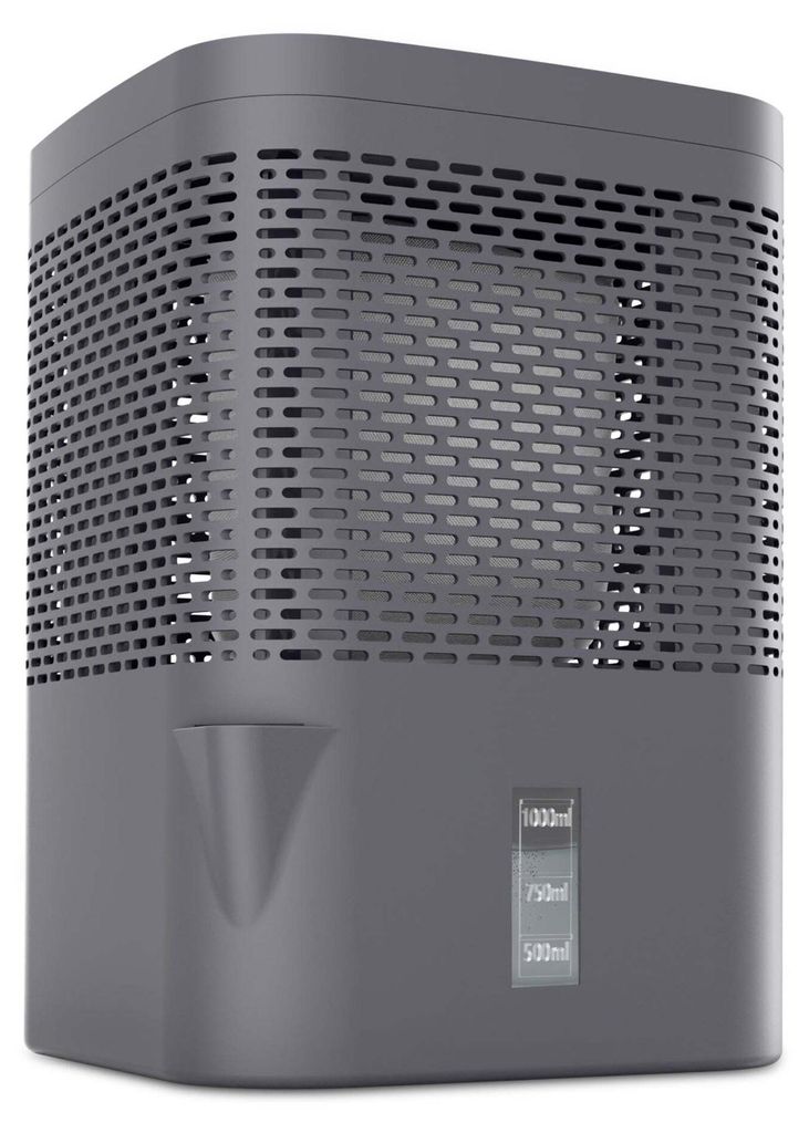 AirOne Granulat Luftentfeuchter bis 23m²: Titanium Gray Produktbild 