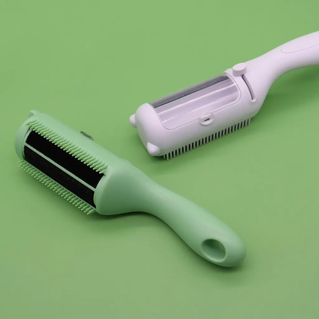 Spazzola INF Autopulente 2-in-1 | Pettine Pet e Rullo Bianco