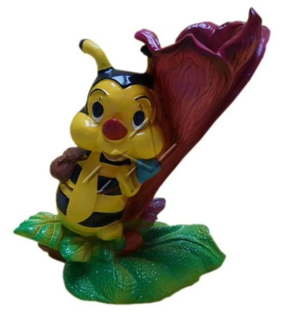 Décoration de bureau figurine abeille pour ambiance zen et design