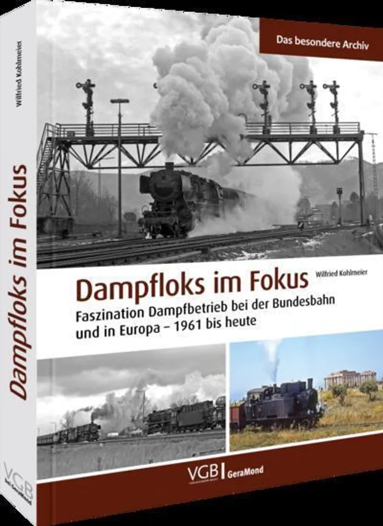 Identifiez les locomotives à vapeur avec le livre Dampfloks im Fokus