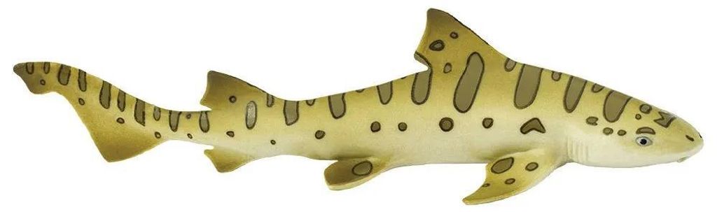 Safari Ltd Leopard Shark Figur Gelb From 3 Years Gelb From 3 Years