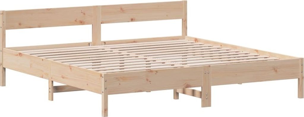Massivholzbett ohne Matratze 180x200 Kiefernholz
