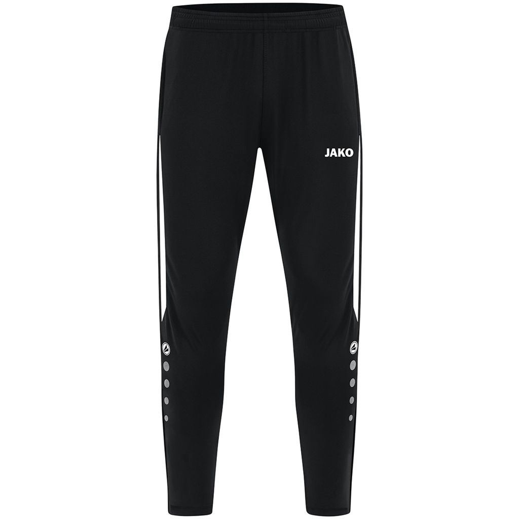 JAKO Unisex Trainingshose Power, Farbe:schwarz/weiß, Produktbild 