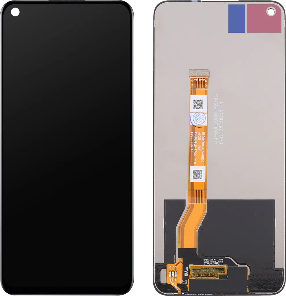 Écran Tactile Noir pour Realme Narzo 50 - Dalle LCD Haute Performance