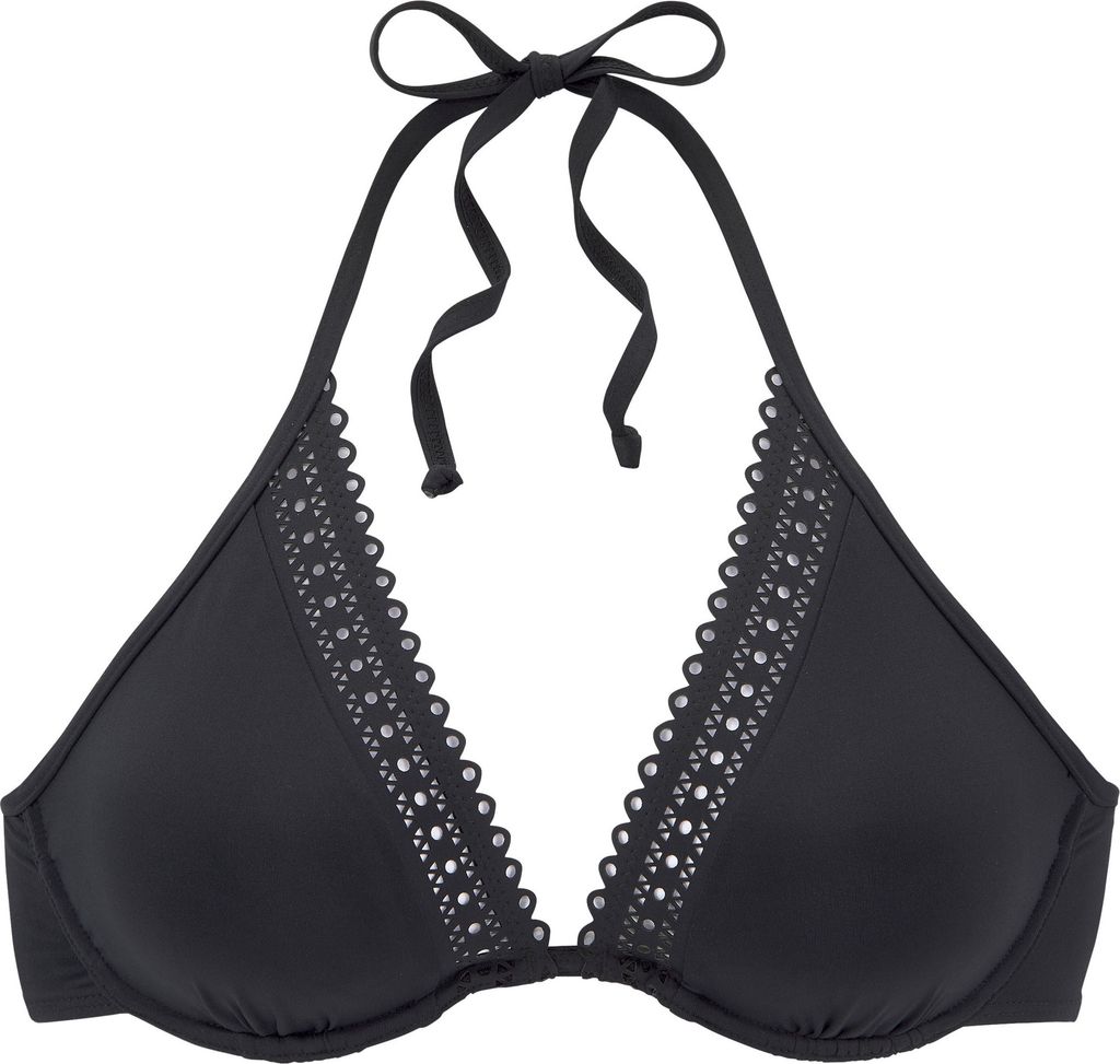 s.Oliver Bügel-Bikini-Top schwarz Größe 36 Cup B
