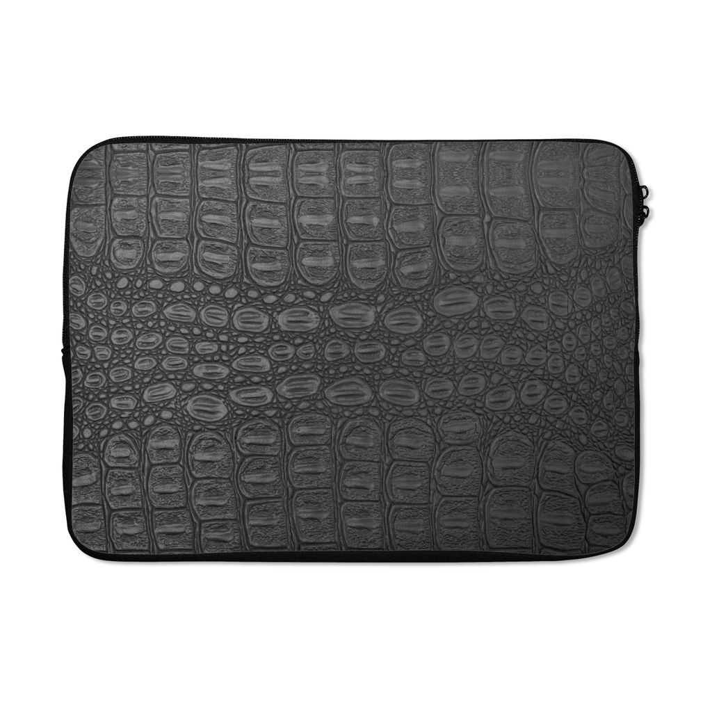 MuchoWow Laptop Hülle 14 ZollLeder - Textur - Tierhaut Laptoptasche - Laptoptasche - Stoßsicher - Schutzhaube