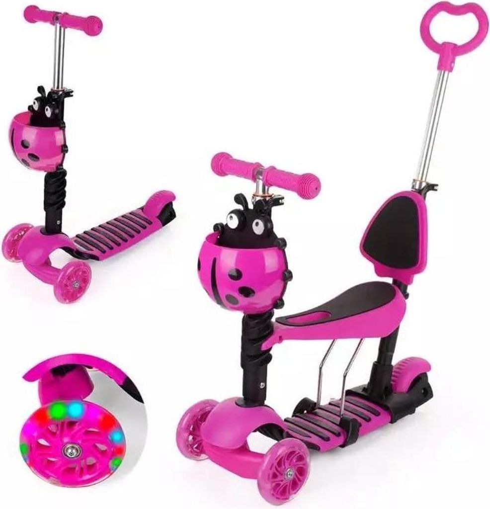 Baby-Roller mit Balance-Sattel geführt Produktbild 