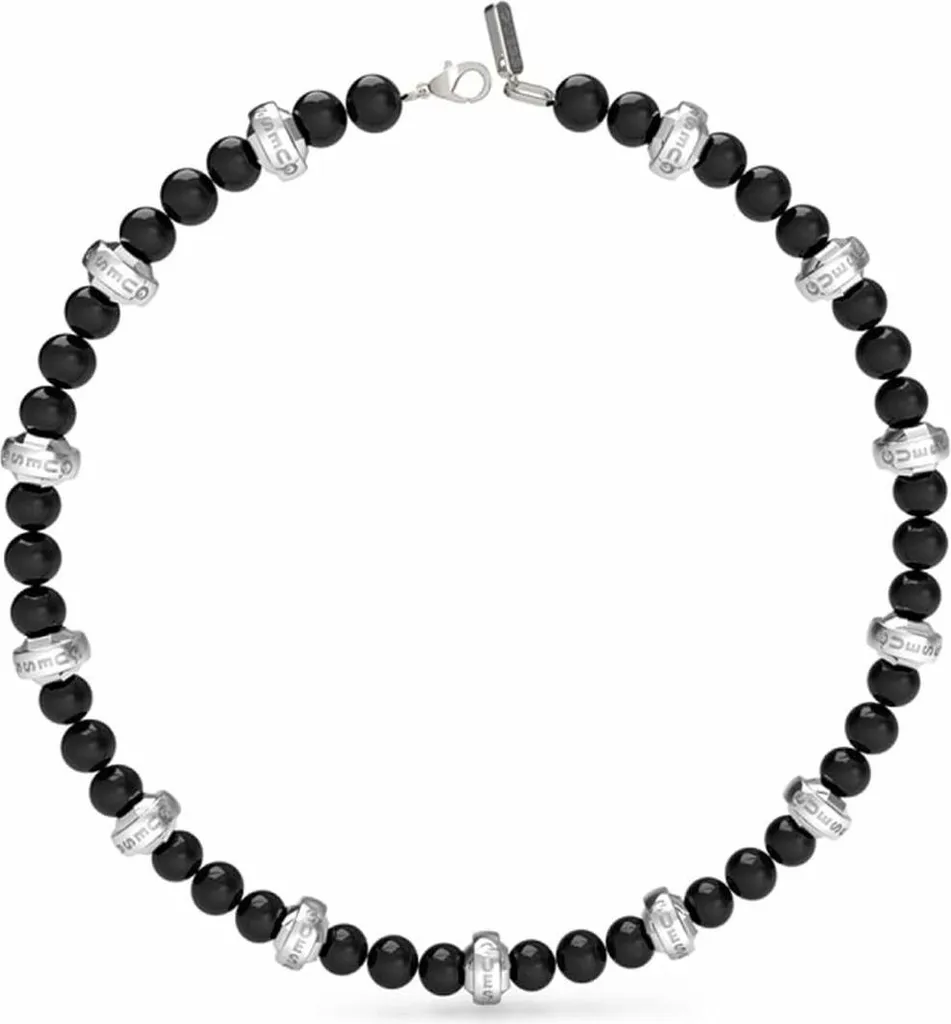Bracelet Femme Guess JUMN04056JWSTBKT-U en Acier Argenté et Cristaux