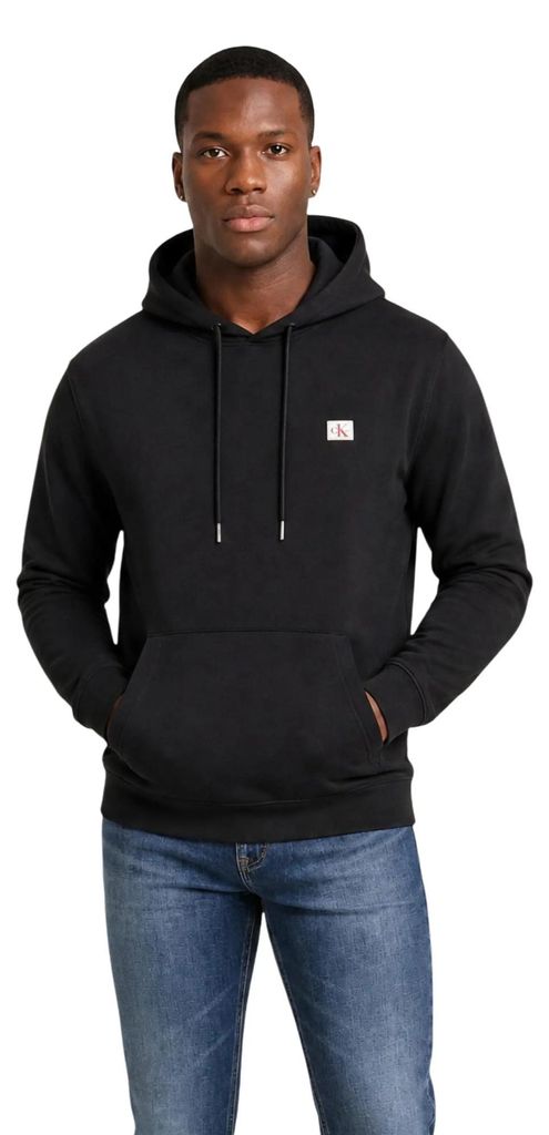 Calvin Klein Jeans 520097 Herren Kapuzenpullover Schwarz : Größe - L Größe: L