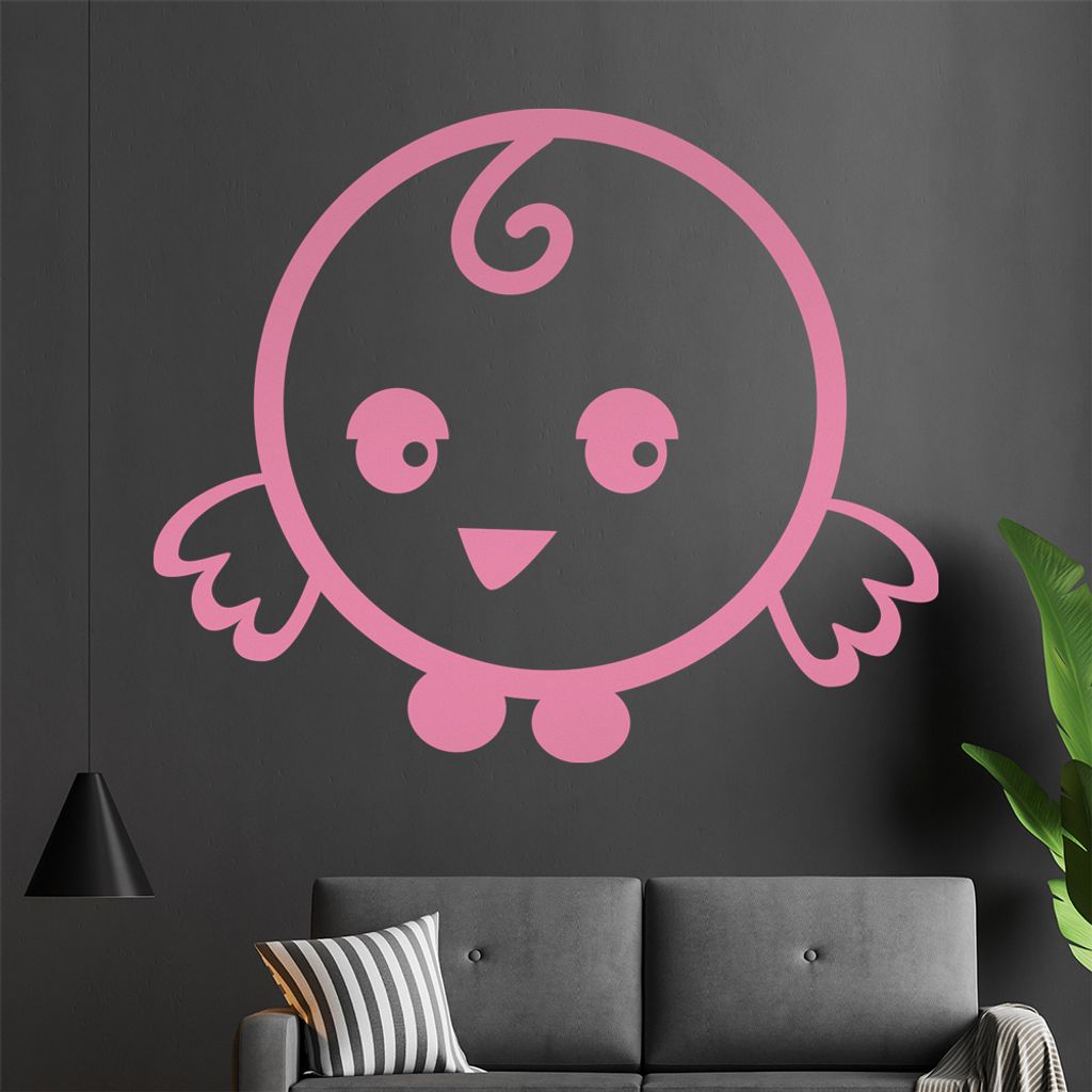 Kücken Wandtattoo in 6 Größen - Wandaufkleber Wall Sticker - Dekoration, Küche, Wohnzimmer, Schlafzimmer, Badezimmer