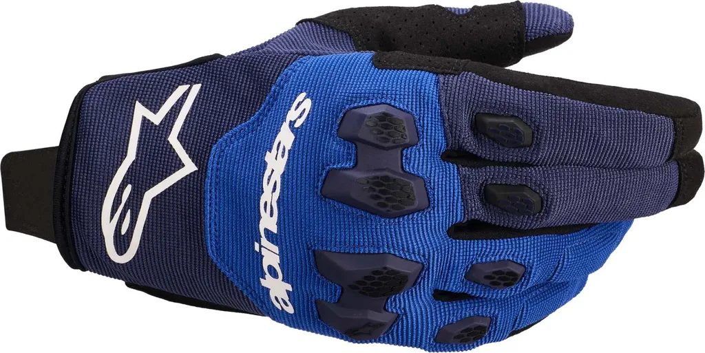 Gants Motocross Alpinestars Pro-Dura Bleu Blanc XL - Protection MX