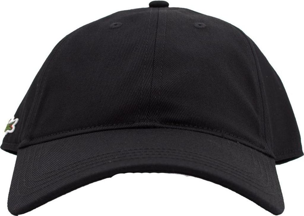 LACOSTE ORGANIC Baumwolle TWILL CAP Schwarz Produktbild 