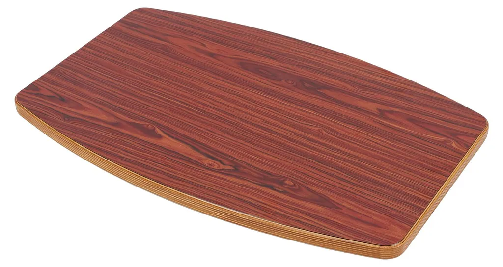 Table de camping-car en bois véritable 60x40 cm pour fourgon et RV
