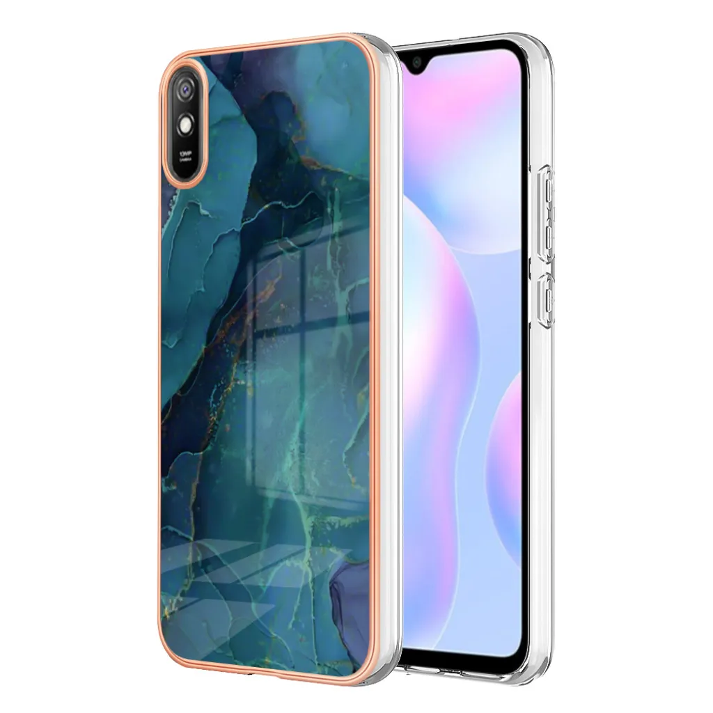 Cover Xiaomi Redmi 9A Armor Verde: Bumper TPU Shockproof e Antigraffio