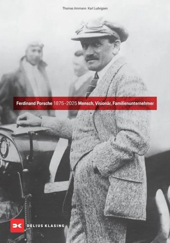 Beau livre Ferdinand Porsche 1875-2025 édition luxe reliée sous coffret