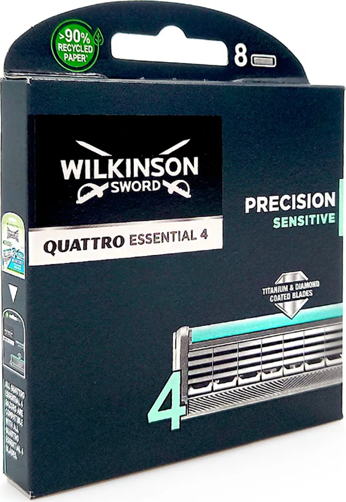 Wilkinson Quattro Titanium Essential 4 Precision Sensitive - 80 Lames - 3