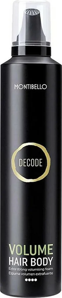 Mousse Montibello DVFV coiffante professionnelle fixation forte 250ml