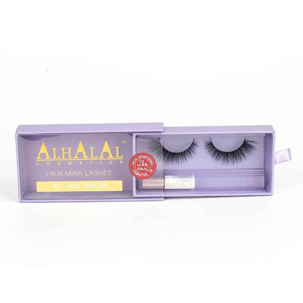 AL-322 HAYA Halal Faux Mink Wimpern | Vegan, tierversuchsfrei & wiederverwendbar für n Look