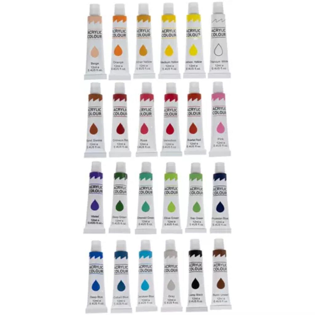 Maaleo 20363 Acrylverf, 24 stuks / 12 ml Productafbeelding 