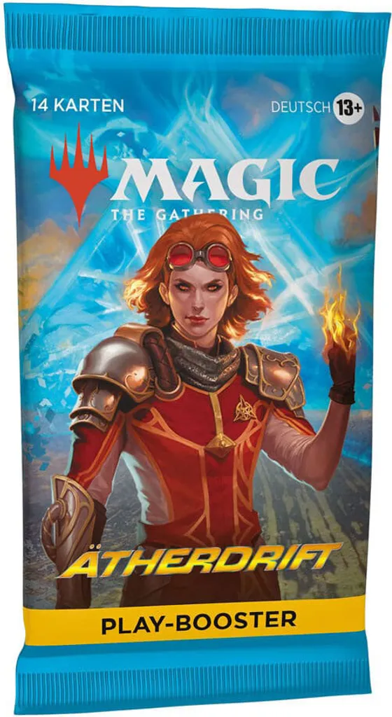 Jeu de Cartes Magic Étherdrift Boîte 30 Play Boosters pour Deckbuilding