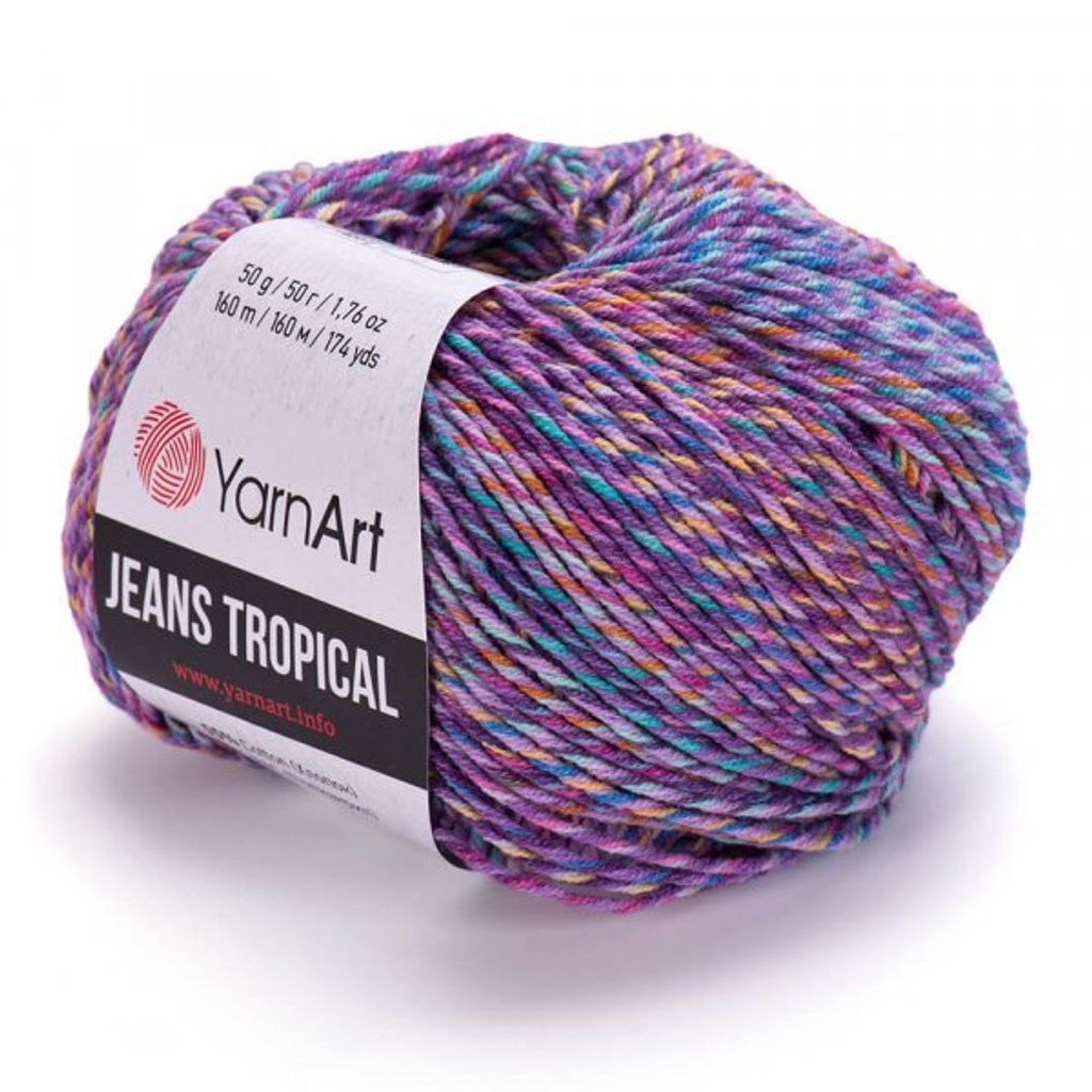 Yarn Art Jeans Tropical 622 Multi Strickgarn Produktbild 