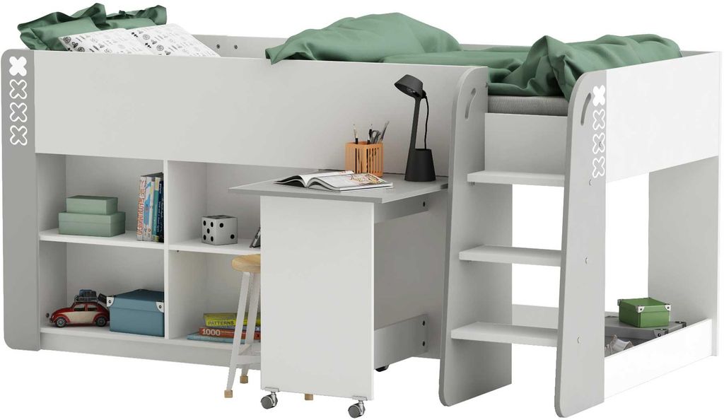 CasaDolce, Kinderbett mit Schreibtisch HAMILTON , Produktbild 